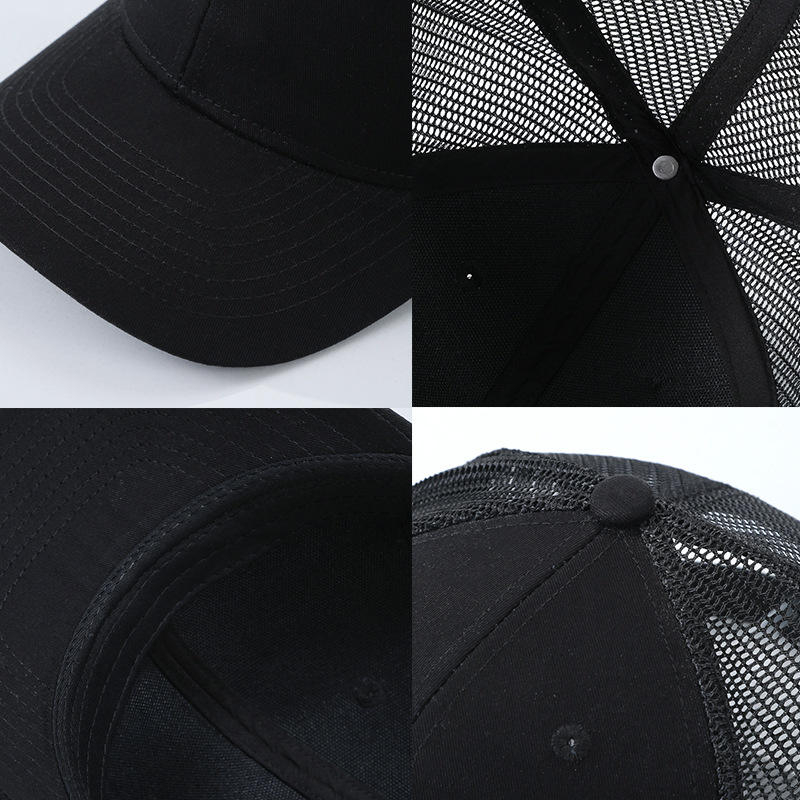 Wholesale Sublimation Blank Trucker Cap Custom Logo Sport Baseball Mesh Foam Hat Trucker Cap
