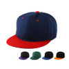 Wholesale 5 Panel Gorras Flat Cap Custom Embroidery Men's Plain Snapback Hat in Jersey Velvet for Hip Hop Performances