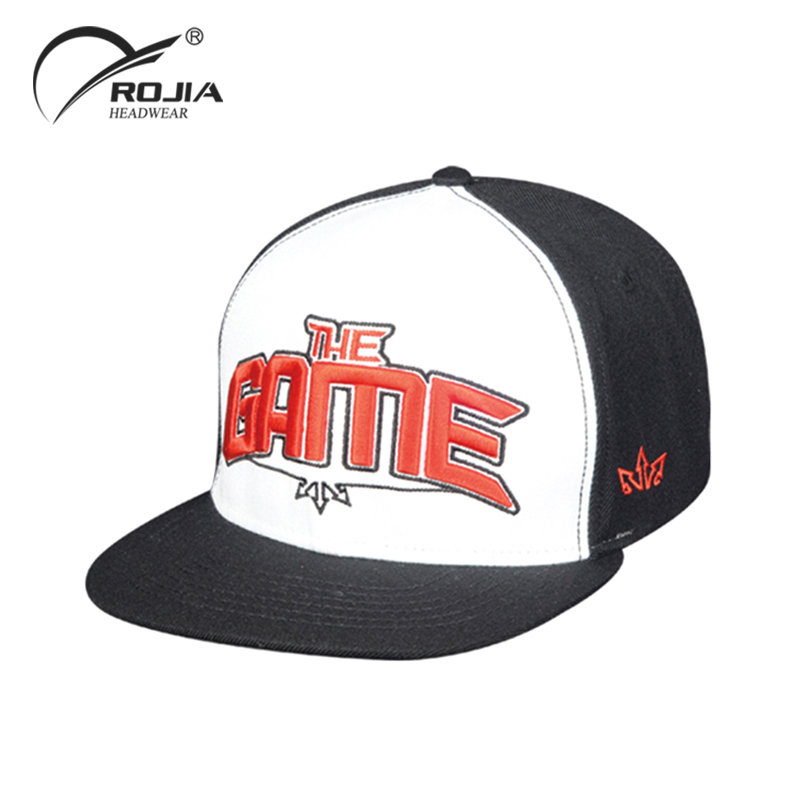 Cheap Wholesale Custom Embroid Logo 6 Panel Classic Blank Baseball Snapback Cap