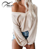 Custom Designers Plus Size Oversized Women Ladies Girl Cashmere Jacquard Knitted Sweaters