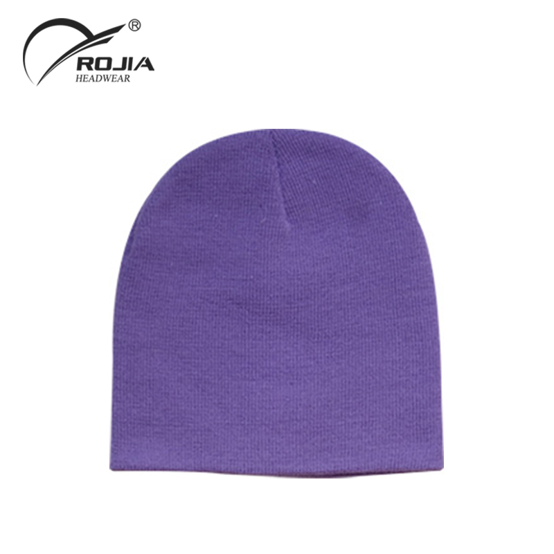 Winter Handmade Baby Kids Cotton Crochet Elastan Knitted Cap Hat for Children