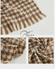Hot Style Sale Cashmere High End Big Women Autumn Winter Warm Checked Stoles Double-sided Wool Scarves And Shawl