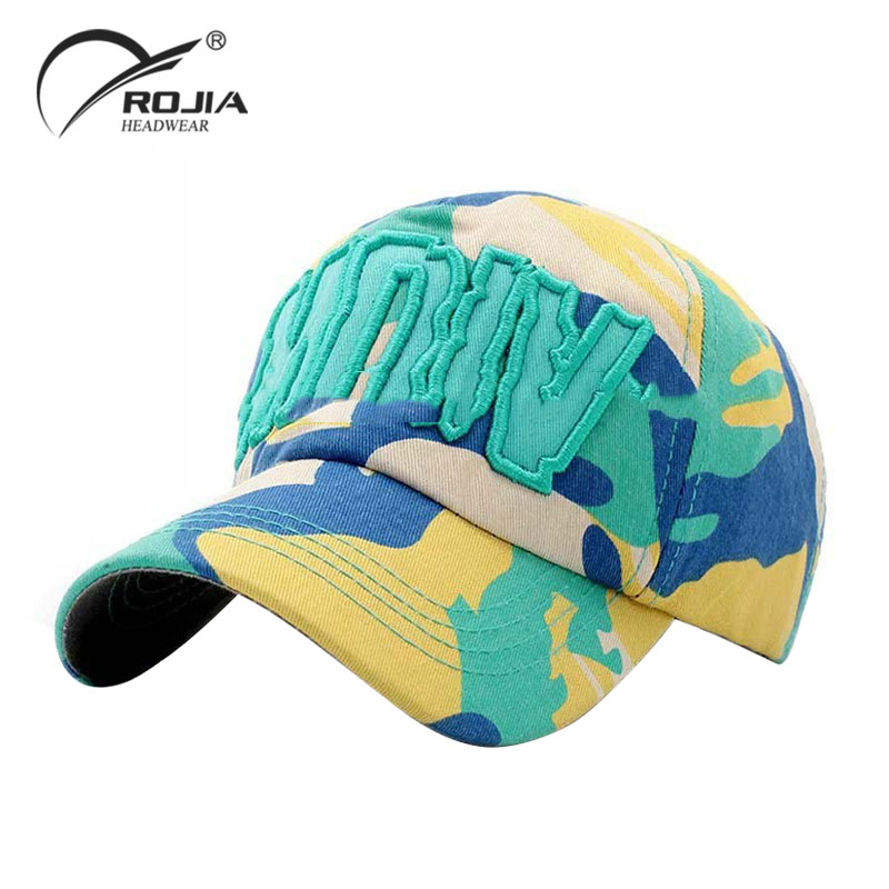 High Quality 3D Embroidery Patch Dark Custom 6 Panel Long Baseball Cap