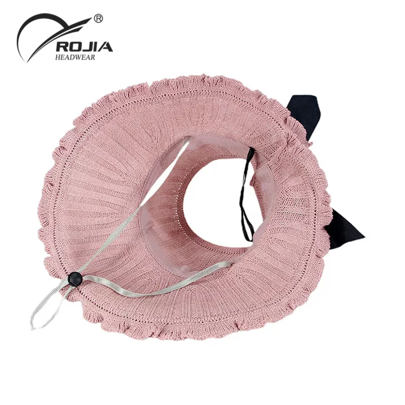 High Quality Beautiful Sun Hat Custom Order Factory Made Leisure Visor Hat5