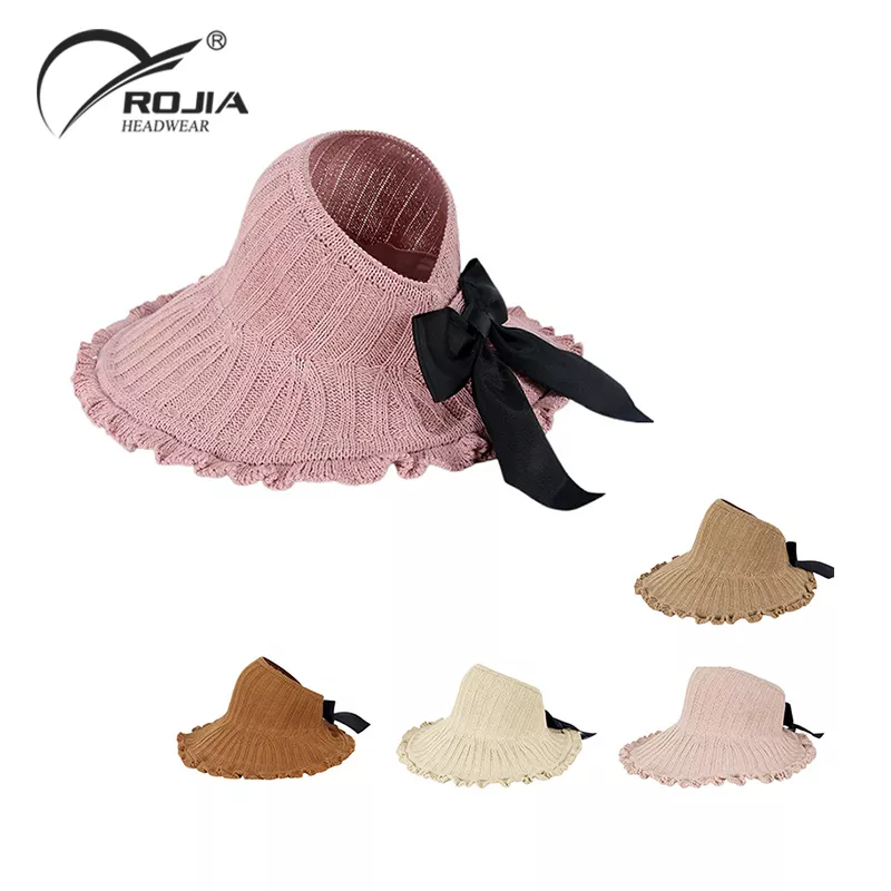 High Quality Beautiful Sun Hat Custom Order Factory Made Leisure Visor Hat