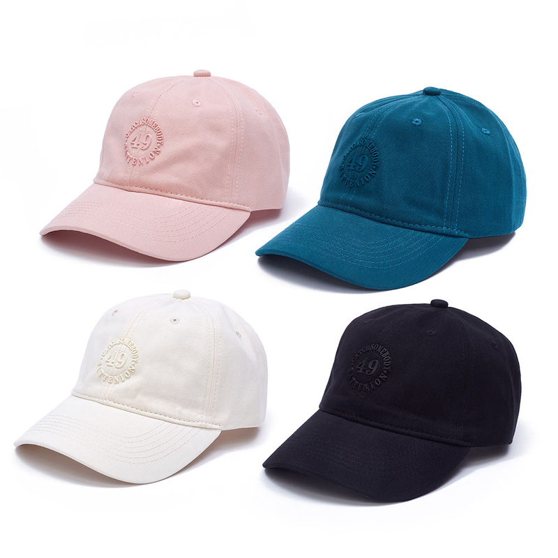 100% Cotton Sporty Skateboarding Hat Custom Printed Baseball Cap with Leopard Checkered Dot Fruit Patterns Oxford Poplin Fabric