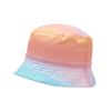 Wholesale Gradient Color Ramp Bucket Cap for Women man Custom Logo 3D Embroidery Summer Sun Cap Casual Fashion Beach Wear