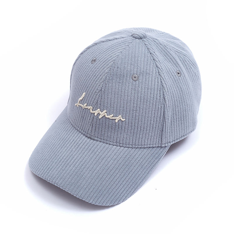 6 Panel Embroidered Baseball Cap Adjustable Size Premium Cotton Dad Hats