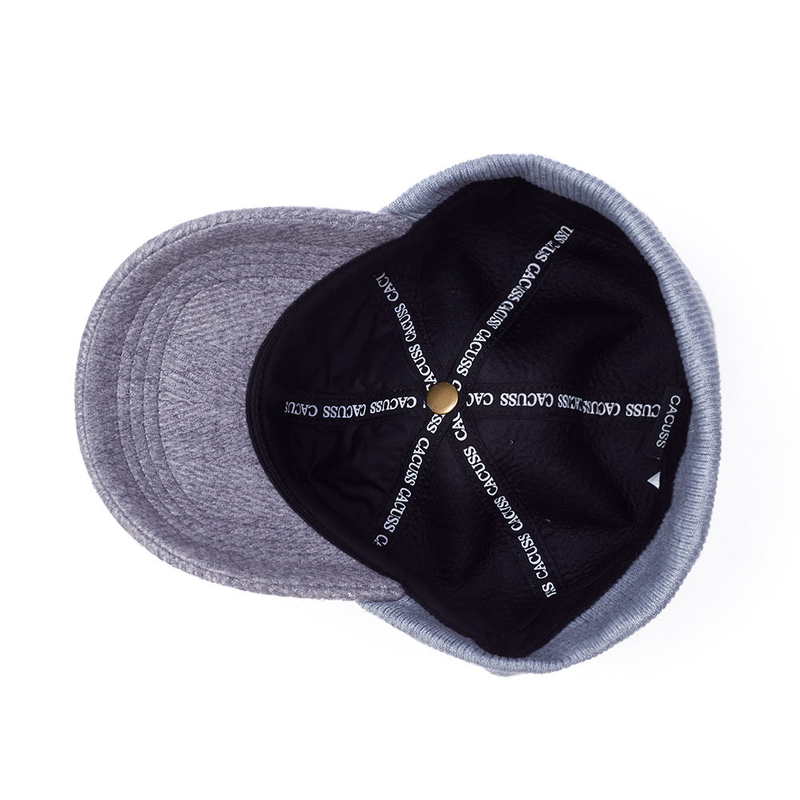 Autumn New 3D Letter Embroidery Baseball Cap Outdoor Windproof Casual Cap with Pom Dobby and Argyle Pattern Oxford Fabric