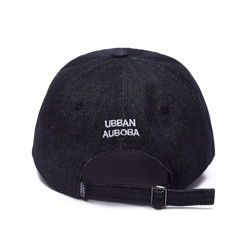 Customised Blue New Blank Plain Curve Brim Cotton Sport Hats 6 Panel Baseball Cap