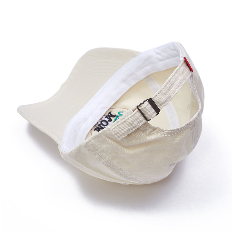 Small MOQ Custom Embroidered 6 Panel Baseball Sport Hat Golf Dad Cap With Metal Buckle for Men and Women Hats