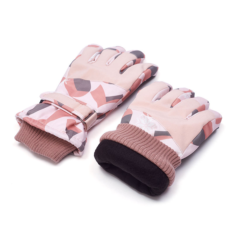 Warm Winter Gloves for Men and Women Skiing Gloves With Split Fingers and Waterproof for Children Waterproof Anti Slip Gloves