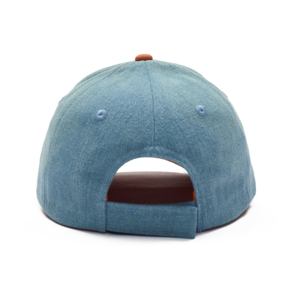 Custom Kids 5 Panels Fashion Cartoon Lion Curved Brim Plush Structured Baseball Cap