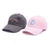 100% Cotton 6 Panel Unstructured Dad Hat Plain Gorras Sports Distressed Baseball Cap
