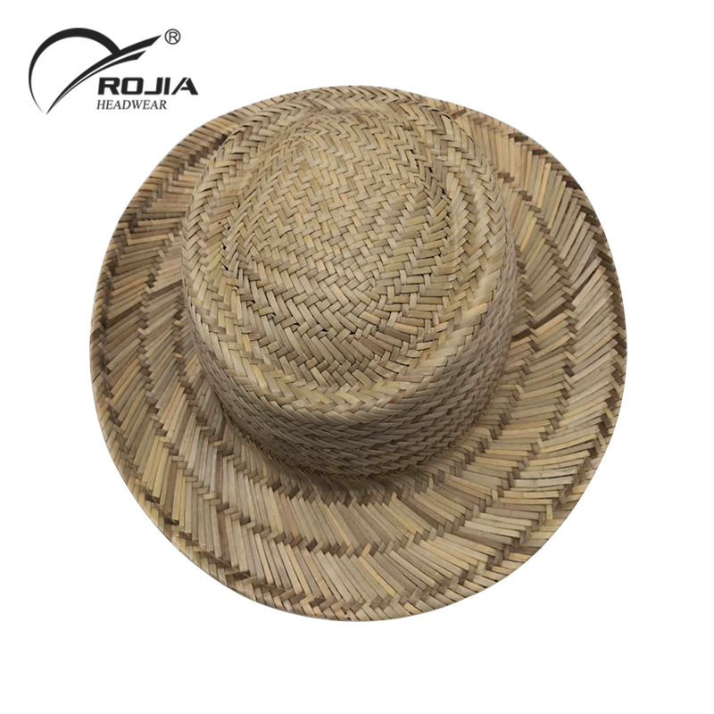 Wholesale Women Kids Summer Sun Visor Wheat Straw Beach Hats Supplier for Fishing
